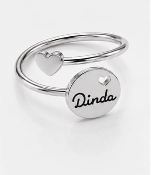 Anel Amor de Dinda