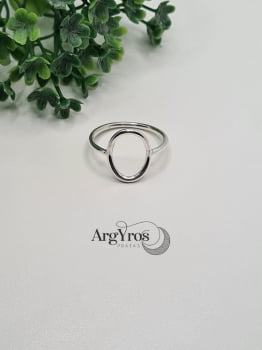 Anel Oval Fio