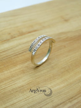 Anel Star Cravejado