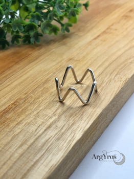 Anel Zig Zag