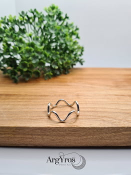 Anel Zig Zag Mini