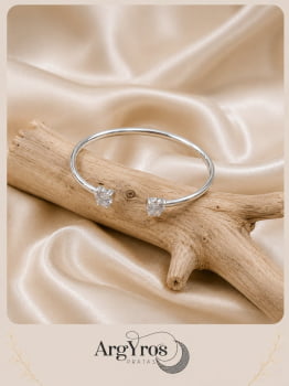 Bracelete Dois Corações 