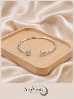 Bracelete Dois Corações