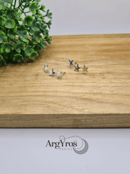 Brinco Ear Cuff Três Estrelas