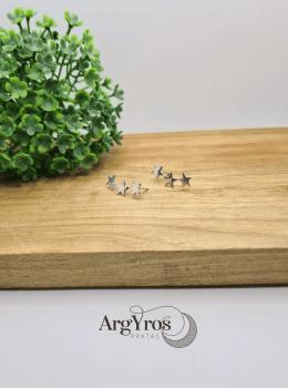 Brinco Ear Cuff Três Estrelas