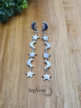 Brinco Moon Star