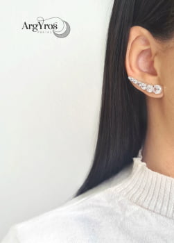 Ear Cuff Sete Pedras