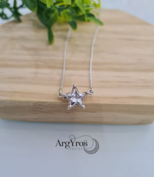 Colar Estrela de Pedra