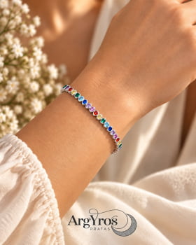Pulseira Riviera Colorida 