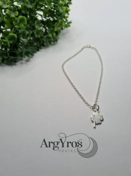 Pulseira Trevo Português